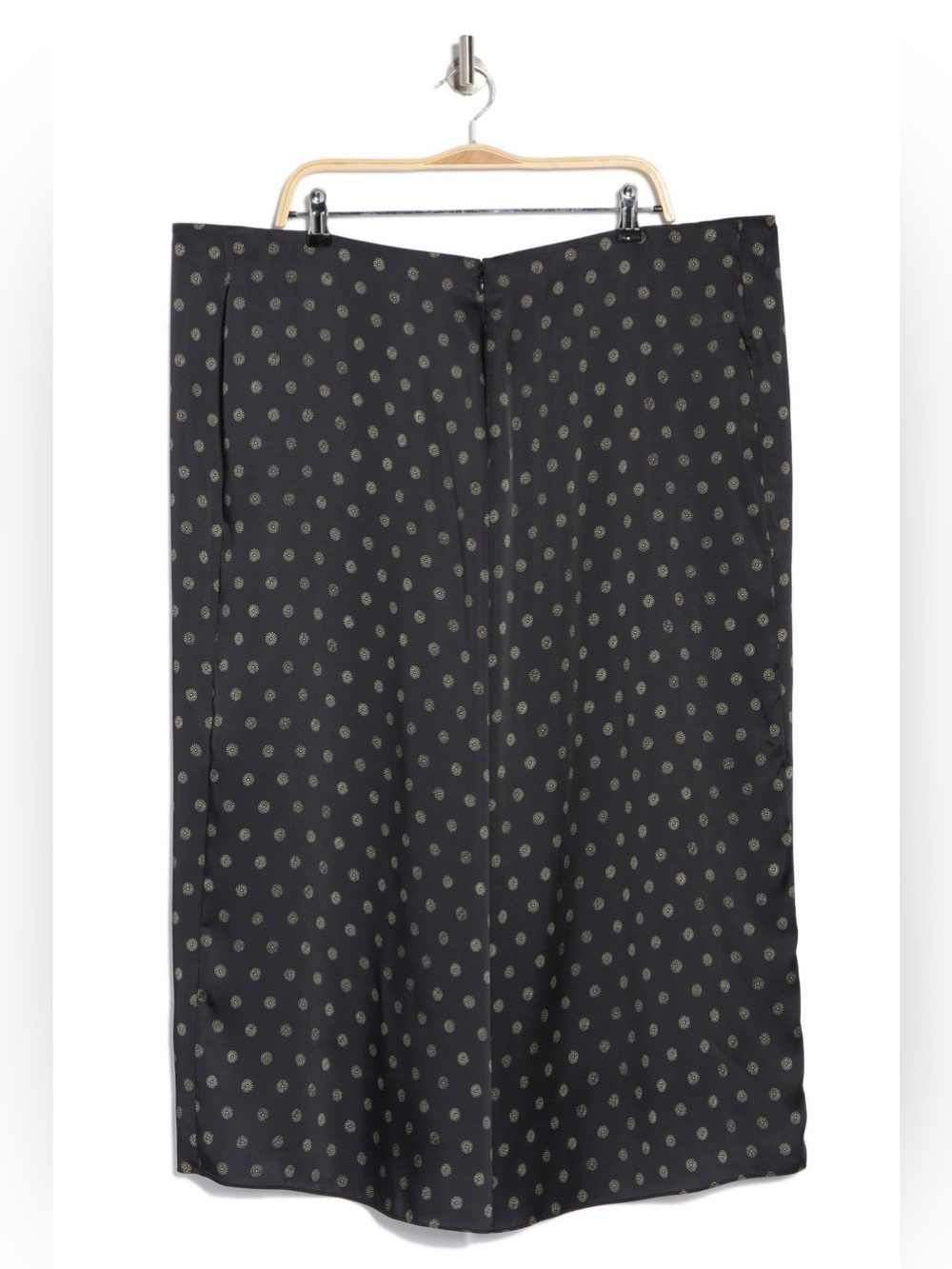 New w/tags $365 VINCE SKIRT Sun Dot Draped Slip, silky, hi-low, plus size 20
